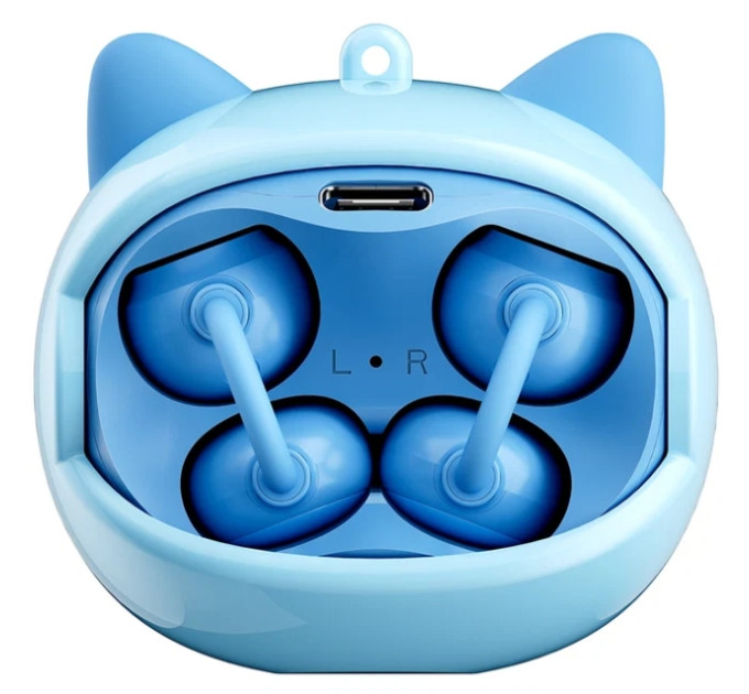 Blackview Навушники Blackview AirBuds K1 (Kids) Smiley Blue (5117979083851)
