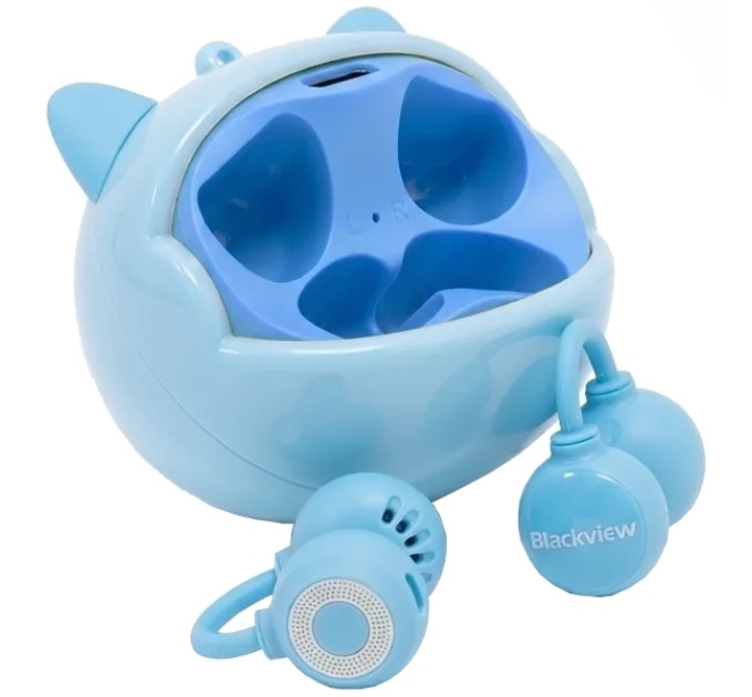 Blackview Навушники Blackview AirBuds K1 (Kids) Smiley Blue (5117979083851)