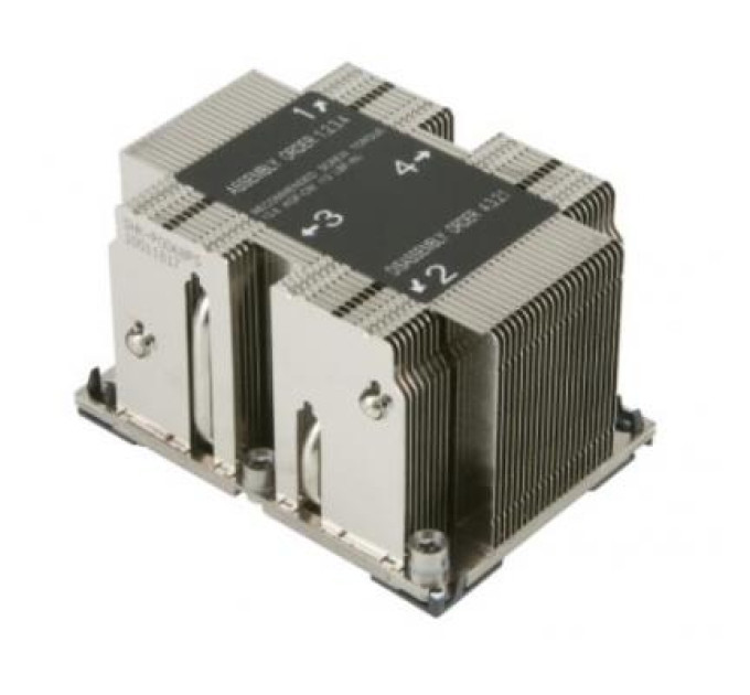Радіатор охолодження Supermicro SNK-P0068PS/LGA3647/2U Passive (SNK-P0068PS)