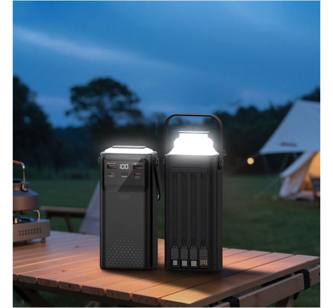 Універсальна мобільна батарея XO PR285 30000mAh Black