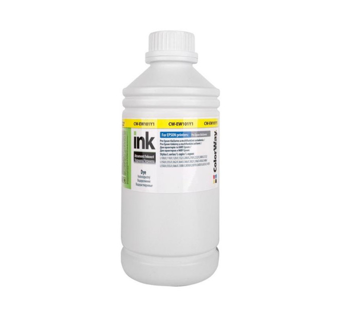 Чорнило CW EPSON L100/L200 (Yellow) (CW-EW101Y1) 1л