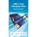 Vention Дата кабель USB 2.0 AM to Type-C 1.5m 3.0A (18W) PVC black Vention (CTHBG)