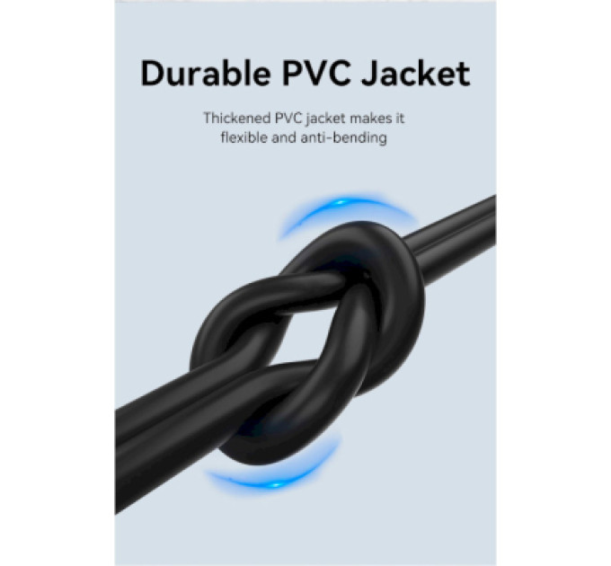 Vention Дата кабель USB 2.0 AM to Type-C 1.5m 3.0A (18W) PVC black Vention (CTHBG)