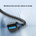 Vention Дата кабель USB 2.0 AM/AF 2.0m black Vention (CBIBH)
