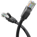 Vention Патч-корд Cat.6 UTP Patch Cable 0.5M Black VENTION (IBEBD)