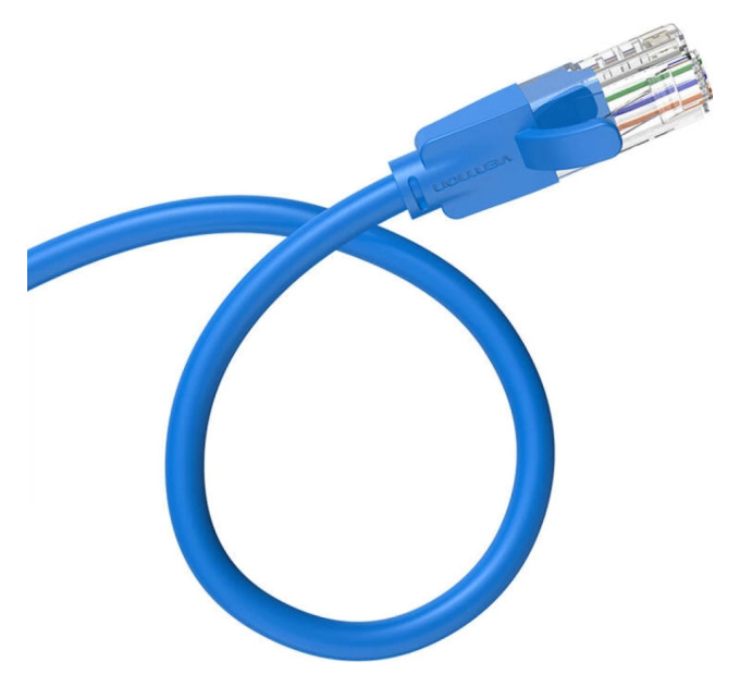 Vention Патч-корд Cat.6 UTP Patch Cable 1M Blue VENTION (IBELF)