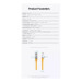 Патч-корд Cat.6A SFTP Patch Cable 0.3M Yellow VENTION (IBHYAA)