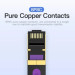 Патч-корд Flat Cat.7 Patch Cable 0.5M Black VENTION (ICABD)