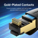 Патч-корд Cat.8 SFTP Patch Cable 3M Black VENTION (IKABI)
