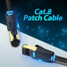 Патч-корд Cat.8 SFTP Patch Cable 10M Black VENTION (IKABL)