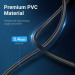 Vention Дата кабель USB 3.0 A Male to A Female Extension Cable 0.5M black PVC Type VENTION (CBHBD)