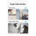 Дата кабель USB 2.0 Type-A Male to Type-A Female Active Extension Cable 10M Black VENTION (CBKBL)