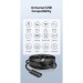 Дата кабель USB 2.0 Type-A Male to Type-A Female Active Extension Cable 10M Black VENTION (CBKBL)