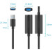 Vention Дата кабель USB 3.0 Type-A Male to Type-A Female Active Extension Cable 5M Black VENTION (CBMBJ)