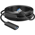 Vention Дата кабель USB 3.0 Type-A Male to Type-A Female Active Extension Cable 5M Black VENTION (CBMBJ)