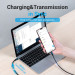 Дата кабель USB 2.0 C Male to Micro-B Male 2A Cable 1M Black VENTION (COVBF)