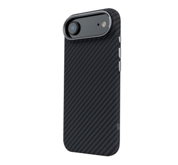 Чохол до мобільного телефона Armorstandart LikeCarbon2 MagCase Apple iPhone 17 Air Carbon Black (ARM86260)