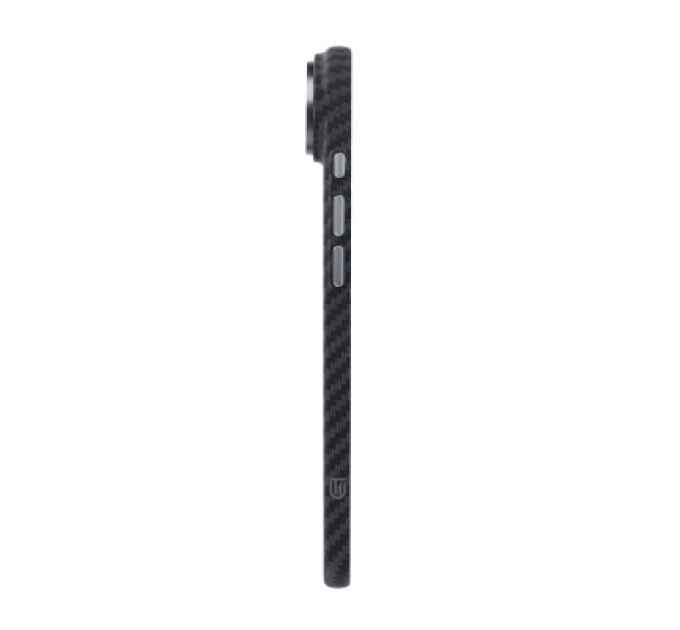 Чохол до мобільного телефона Armorstandart LikeCarbon2 MagCase Apple iPhone 17 Air Carbon Black (ARM86260)