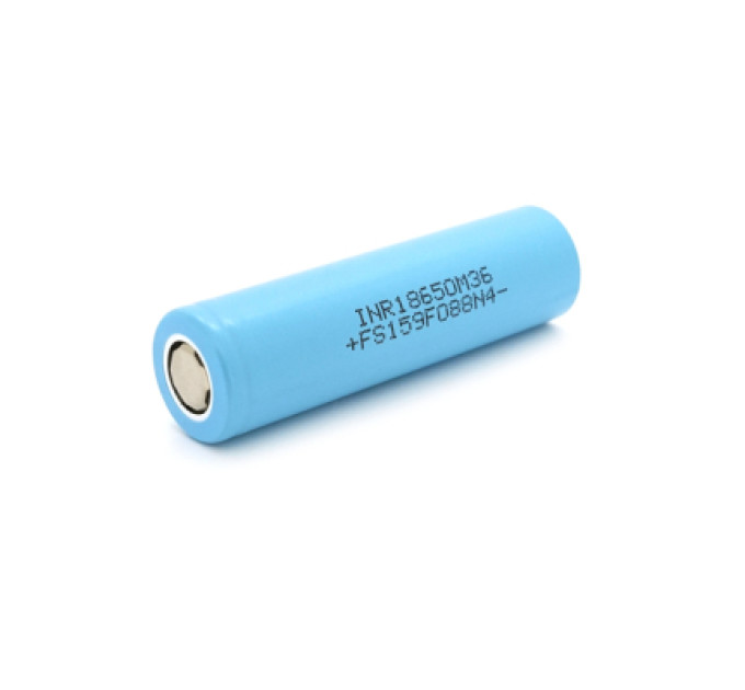 Акумулятор 18650 3450mAh, 10A, 4.2/3.63/2.5V, Cyan LG (LGDBM361865 (LG M36))