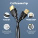 Кабель мультимедійний HDMI M to HDMI M 2.0m V2.0 4K60Hz PVC Vention (AAIBH)
