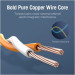 Патч-корд Cat.7 SFTP Patch Cable 3M Black Vention (ICDBI)