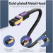 Патч-корд Cat.7 SFTP Patch Cable 3M Black Vention (ICDBI)