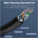 Патч-корд Cat.7 SFTP Patch Cable 3M Black Vention (ICDBI)