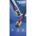 Патч-корд Flat Cat.7 Patch Cable 10M Black Vention (ICABL)