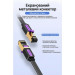 Патч-корд Flat Cat.7 Patch Cable 10M Black Vention (ICABL)