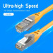Патч-корд Cat.6A SFTP Patch Cable 0.5M Yellow Vention (IBHYD)