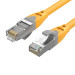 Патч-корд Cat.6A SFTP Patch Cable 0.5M Yellow Vention (IBHYD)