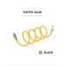 Патч-корд Cat.6A SFTP Patch Cable 1M Yellow Vention (IBHYF)