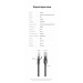 Vention Патч-корд Cat.6 UTP Patch Cable 25M Black Vention (IBEBS)