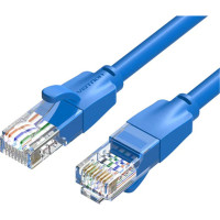 Патч-корд Cat.6 UTP Patch Cable 5M Blue Vention (IBELJ)