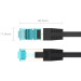 Vention Патч-корд Cat.5E FTP Patch Cable 2M Black Vention (VAP-B05-B200)