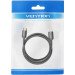 Vention Кабель мультимедійний HDMI-A Male to HDMI-A Female 4K HD Cable PVC Type 0.5M Black Vention (AHCBD)