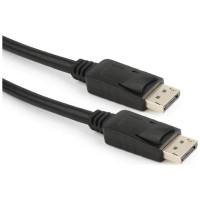 Кабель мультимедійний Fabric Braided DP 2.1 Male to Male 80G HD Cable 2M Gray Aluminum Alloy Type Vention (HGCHH)