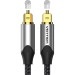 Vention Кабель мультимедійний Optical Fiber Audio Cable Aluminum Alloy Type 3M Gray Vention (BAVHI)