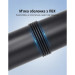 Кабель мультимедійний Coaxial Digital Audio Cable 1M Black Metal Type Vention (VAB-R09-B100)