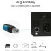 Vention Кабель для принтера USB2.0 A Male to B Male Print Cable 1.5M Black Vention (VAS-A16-B150)