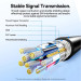 Vention Дата кабель USB 3.2 A Male to A Female Extension Round Cable 2M Black PVC Type Vention (CBOBH)