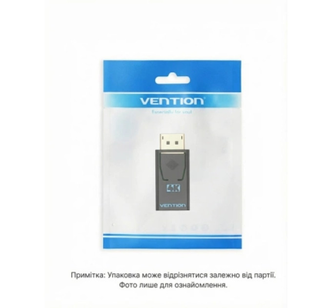 Перехідник DisplayPort Male to HDMI Female Adapter Black Vention (HBMB0)