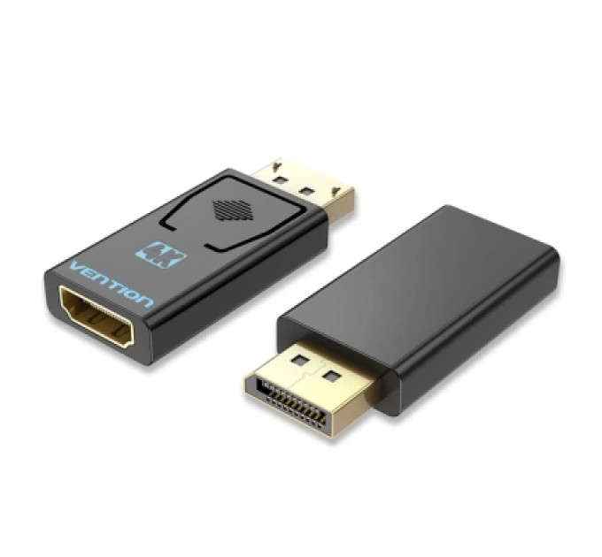 Перехідник DisplayPort Male to HDMI Female Adapter Black Vention (HBMB0)