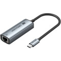 Vention Перехідник USB-C to 2.5 Gigabit Ethernet Adapter 0.15M Gray Aluminum Alloy Type Vention (CFTHB)