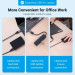 Перехідник USB-C Male to USB 3.0 Female OTG Adapter Gray Aluminum Alloy Type Vention (CDQH0)
