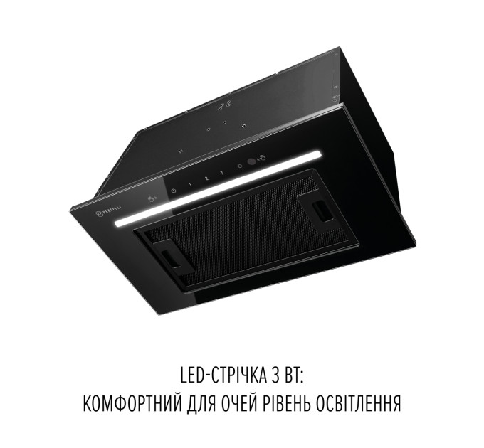 Витяжка повновбудована  PERFELLI LIANA 5 NW NERO SILENZIO