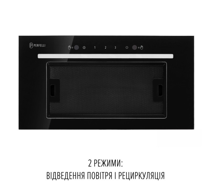Витяжка повновбудована  PERFELLI LIANA 5 NW NERO SILENZIO