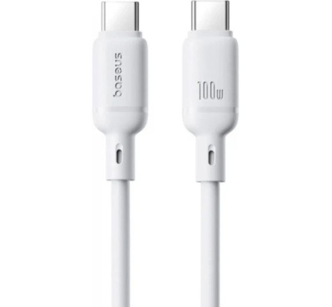Baseus Дата кабель USB-C to USB-C 1.0m 100W white Baseus (P10377704213-00)