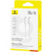 Baseus Дата кабель USB-C to USB-C 1.0m 100W white Baseus (P10377704213-00)