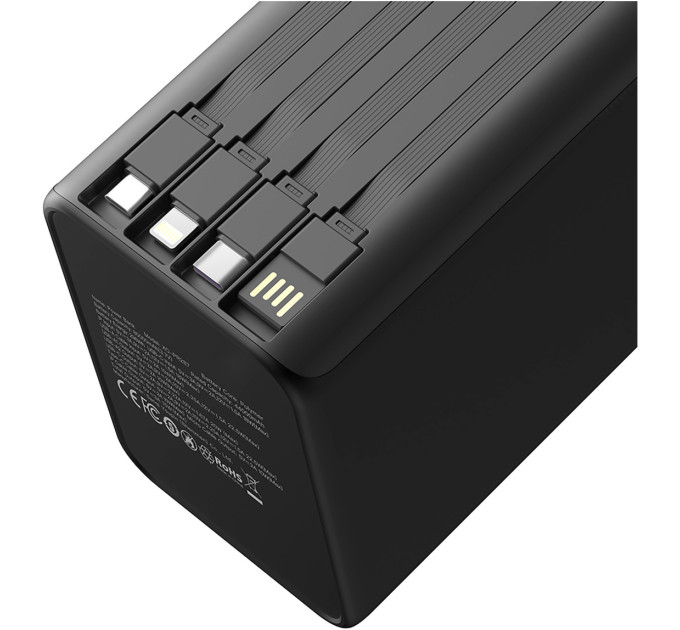 Універсальна мобільна батарея XO PR28780000mAh Black